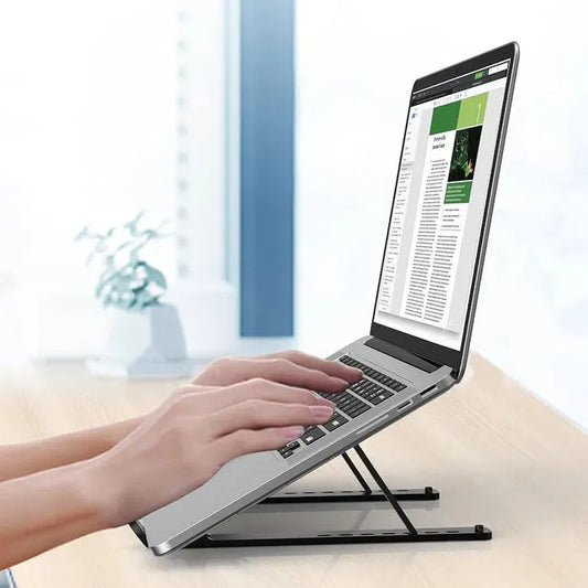 Full Aluminum Adjustable Laptop Stand