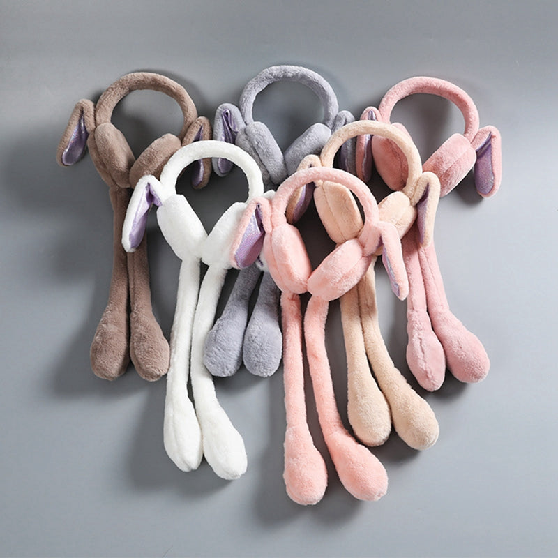 Rabbit Style Jumping Ear Mufs