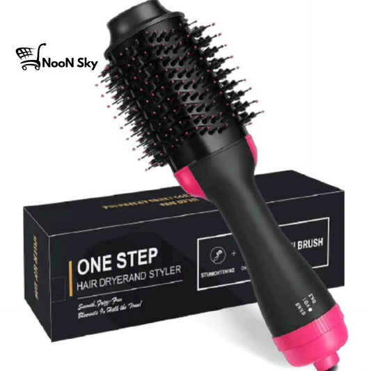 One Step Hair Brush And Dryer | Hair Volumizer Styler Comb 1000W Hair Straightener Curler Roller
